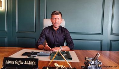 Ahmet Gaffar Akarca Görevi Bıraktığını Açıkladı