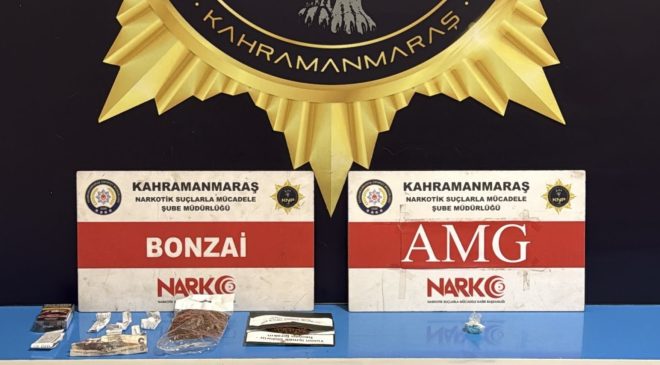 Kahramanmaraş’ta Narkotik Operasyonları: Uyuşturucu ve Silah Ele Geçirildi, 6 Kişi Tutuklandı