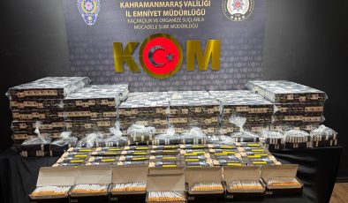 Kahramanmaraş’ta Kaçak Tütün ve Sigara Operasyonu: 7 Şüpheliye Adli İşlem