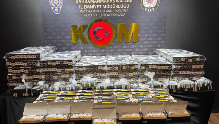 Kahramanmaraş’ta Kaçak Tütün ve Sigara Operasyonu: 7 Şüpheliye Adli İşlem