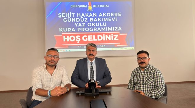Onikişubat Belediyesi’nden Miniklere Dolu Dolu Yaz Tatili