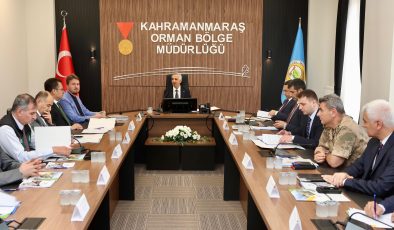 Vali Ünlüer Başkanlığında Orman Yangınlarıyla Mücadele Toplantısı Düzenlendi