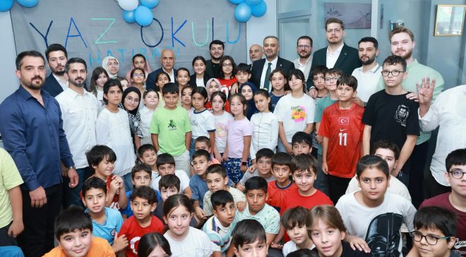 ONİKİŞUBAT BELEDİYESİ’NDEN TÜGVA YAZ OKULU’NA TAM DESTEK