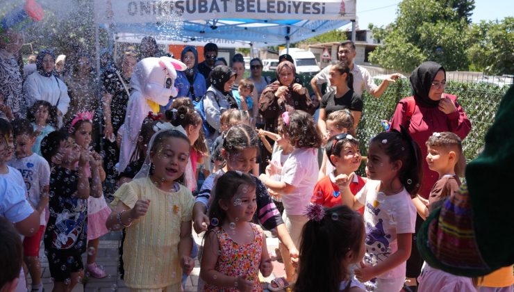 ONİKİŞUBAT BELEDİYESİ’NİN MİNİK KALPLER YAZ OKULU KAPILARINI AÇTI