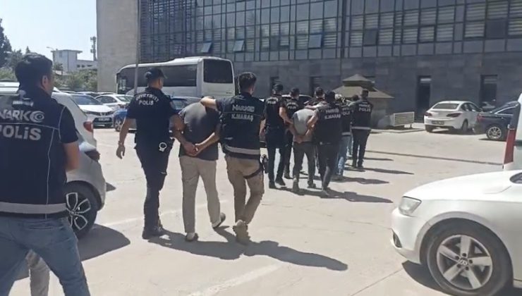 KAHRAMANMARAŞ’TA UYUŞTURUCU OPERASYONU: 30 ŞÜPHELİ YAKALANDI, 25 KİŞİ TUTUKLANDI