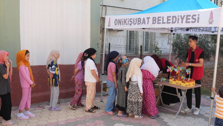 Onikişubat Belediyesi’nden Yaz Kur’an Kurslarına Anlamlı Destek: “Camiler Çiçek Açtı” Projesi Sürüyor