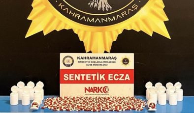 Kahramanmaraş’ta Narkotik Operasyonları: 3 Şüpheli Tutuklandı