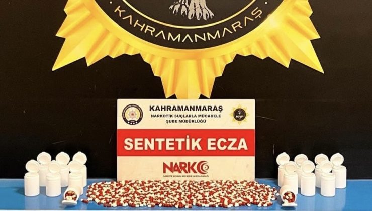 Kahramanmaraş’ta Narkotik Operasyonları: 3 Şüpheli Tutuklandı