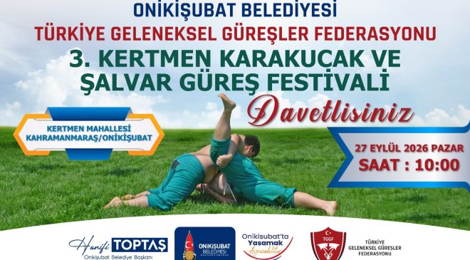 Kertmen’de Güreş Şöleni İçin Geri Sayım Başladı