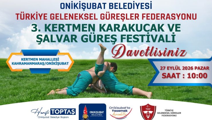 Kertmen’de Güreş Şöleni İçin Geri Sayım Başladı
