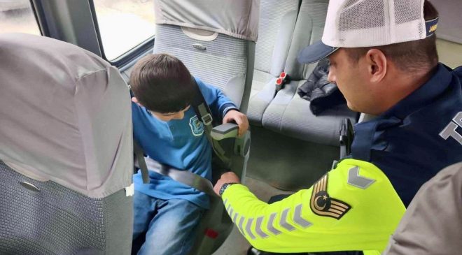 Kahramanmaraş’ta 371 Okul Servisi Denetlendi, 814 Öğrenci Bilgilendirildi