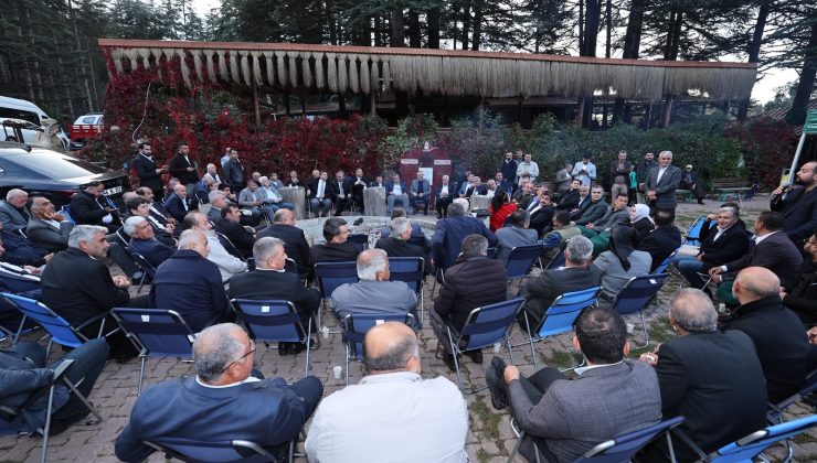 Başkan Toptaş, Muhtarlarla Başkonuş Yaylası’nda Buluştu